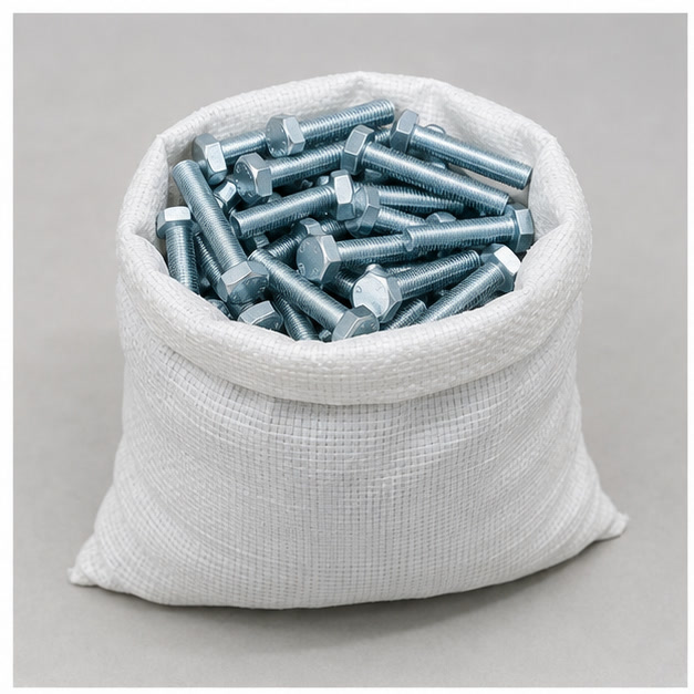 DIN 933 Hex Head Bolt single specification packaging 1