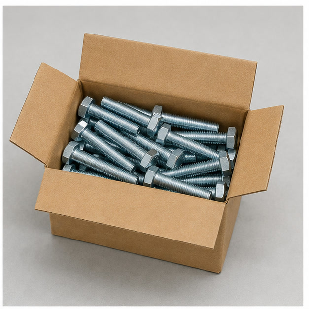 DIN 933 Hex Head Bolt single specification packaging 2