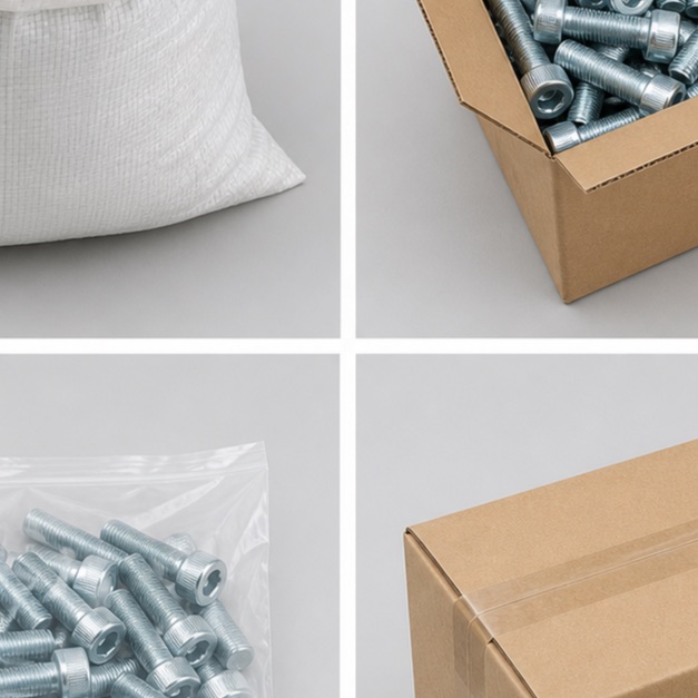 Round Head Hex Socket Bolts single specification packaging 1