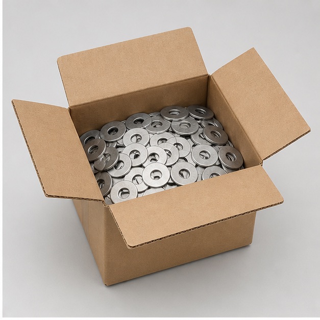 Stainless Steel Flat Washers single specification packaging 2