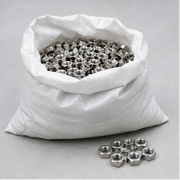 Stainless Steel Hex Nuts — DIN 934 single specification packaging 1