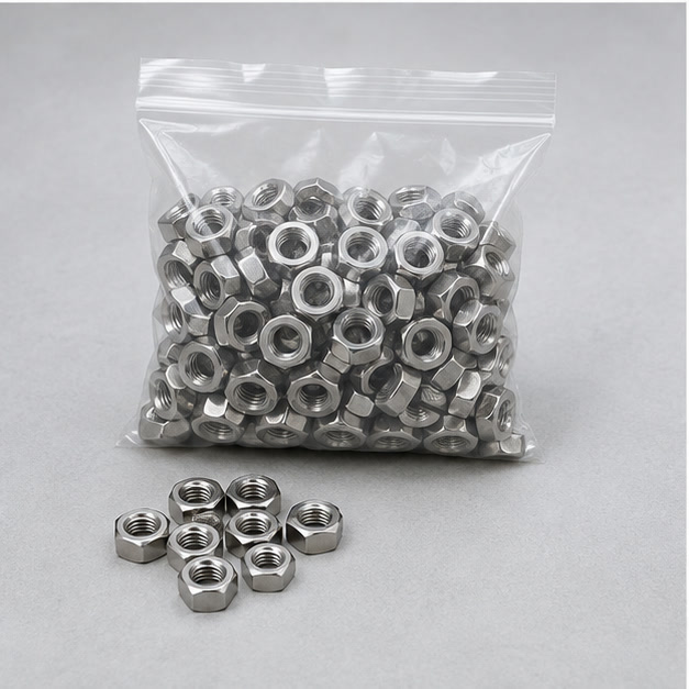Stainless Steel Hex Nuts — DIN 934 single specification packaging 3