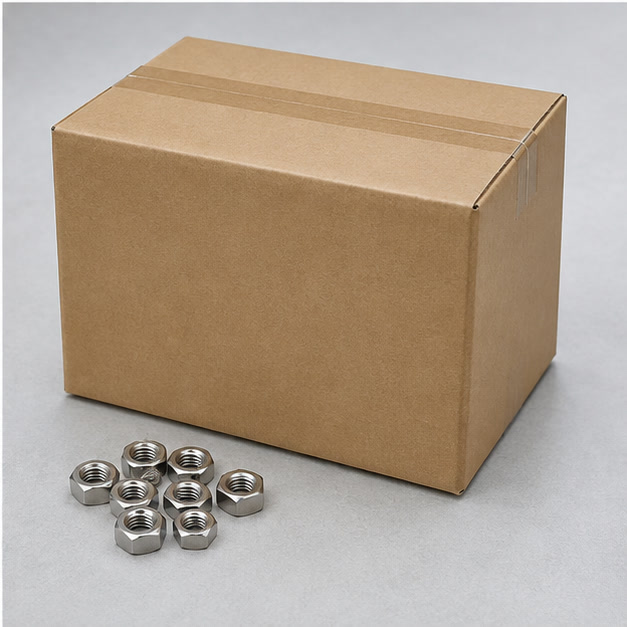 Stainless Steel Hex Nuts — DIN 934 single specification packaging 4