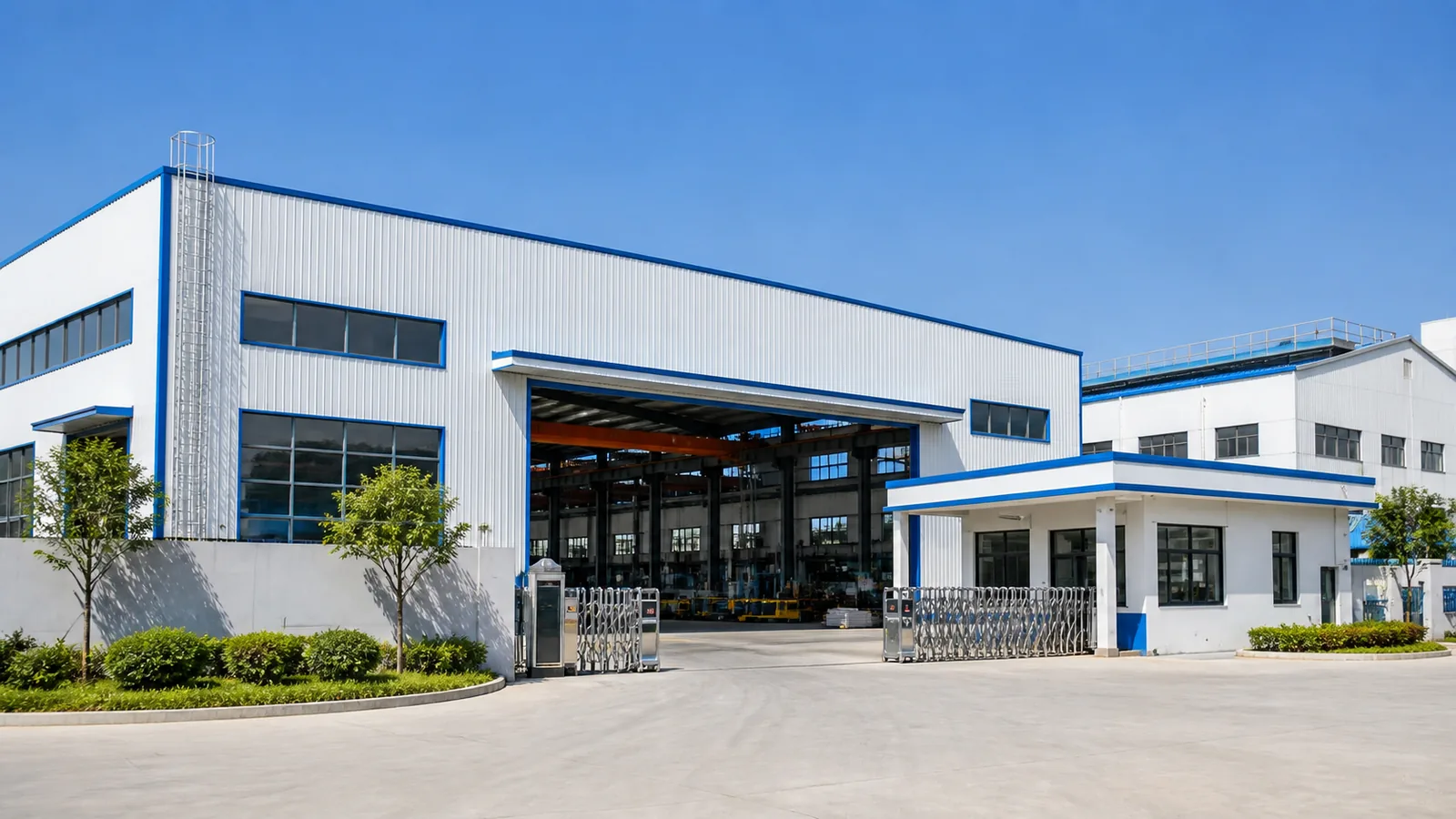 Taizhou Jinda Metal factory exterior in Jiangsu China