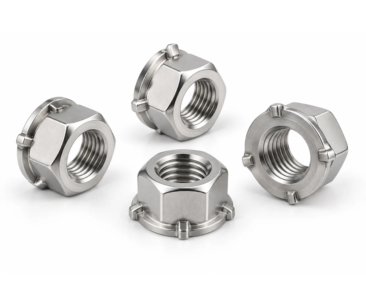 304 Stainless Steel Hex Weld Nut