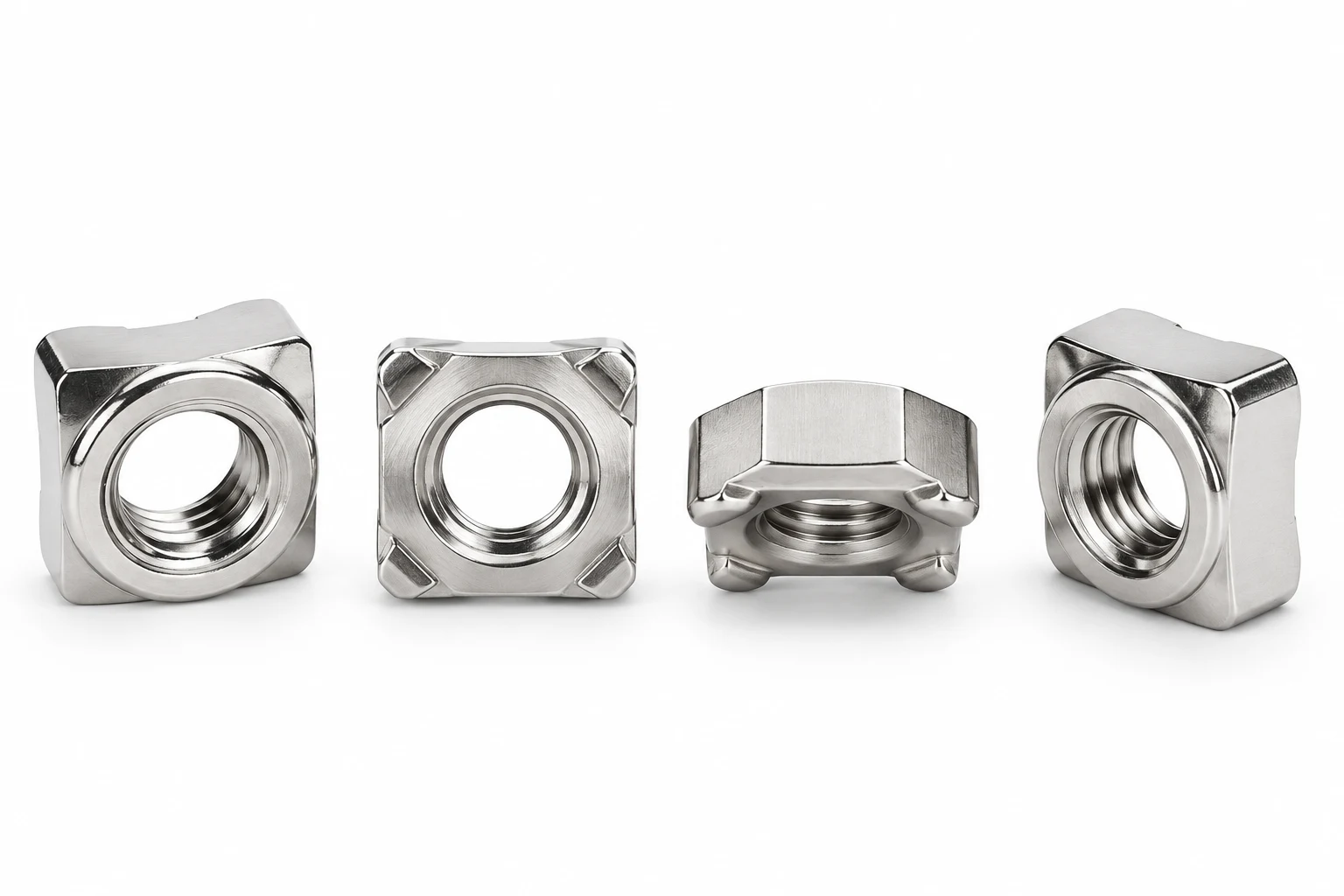 304 Stainless Steel Square Weld Nut