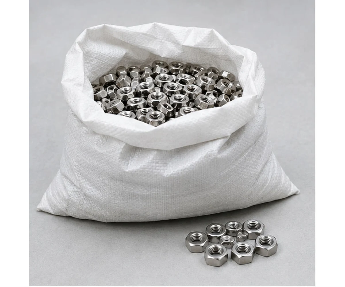 310S Stainless Steel Hex Nut packaging illustration