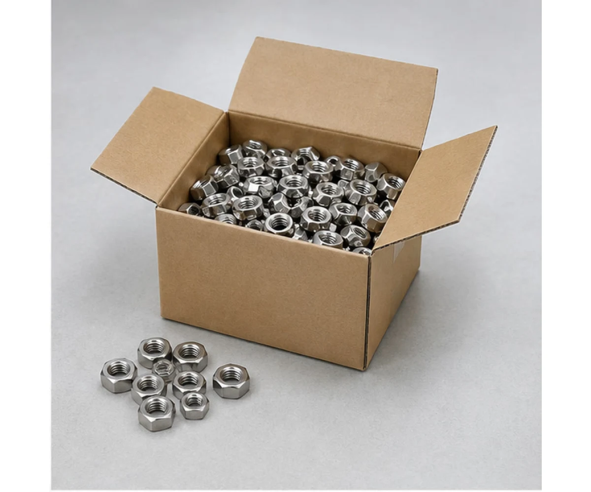 310S Stainless Steel Hex Nut packaging illustration