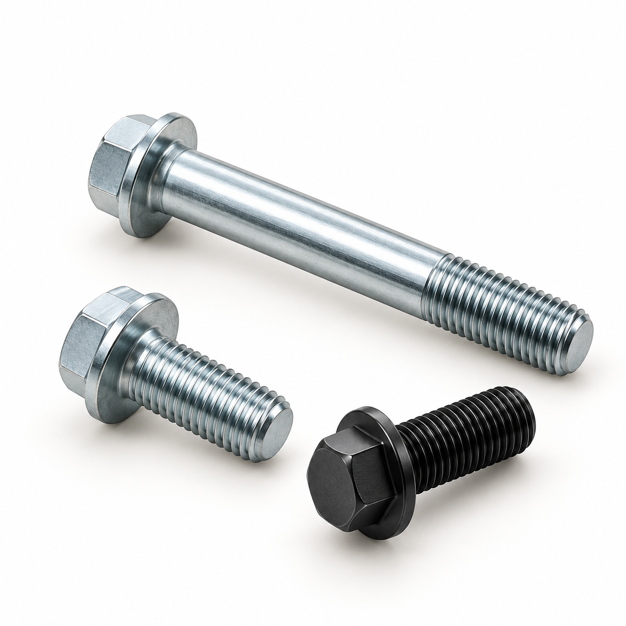 Standard flange bolts, shafts and gearbox fasteners