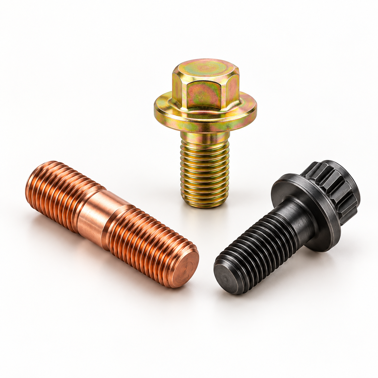 Automotive, safety and exhaust fasteners